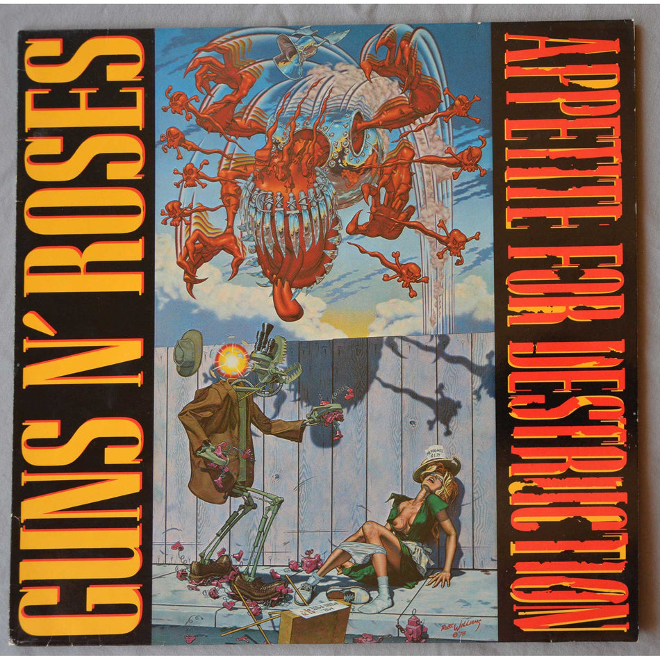 Guns N' Roses "Appetite For Destruction", Record LP