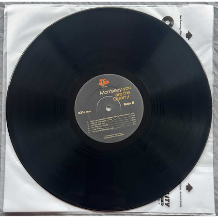 Morrisey "You Are The Quarry" record picture 