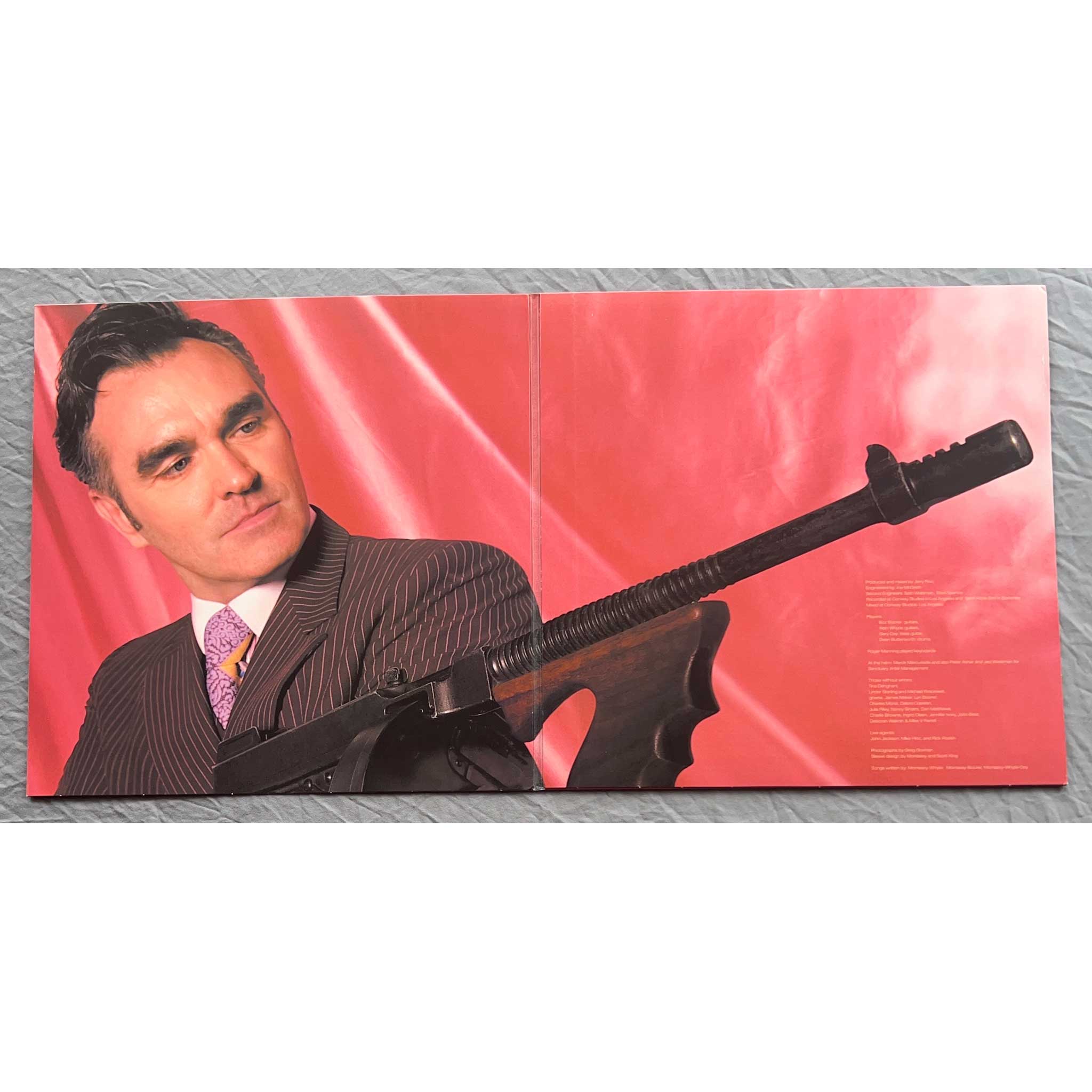 Morrisey "You Are The Quarry" record picture 