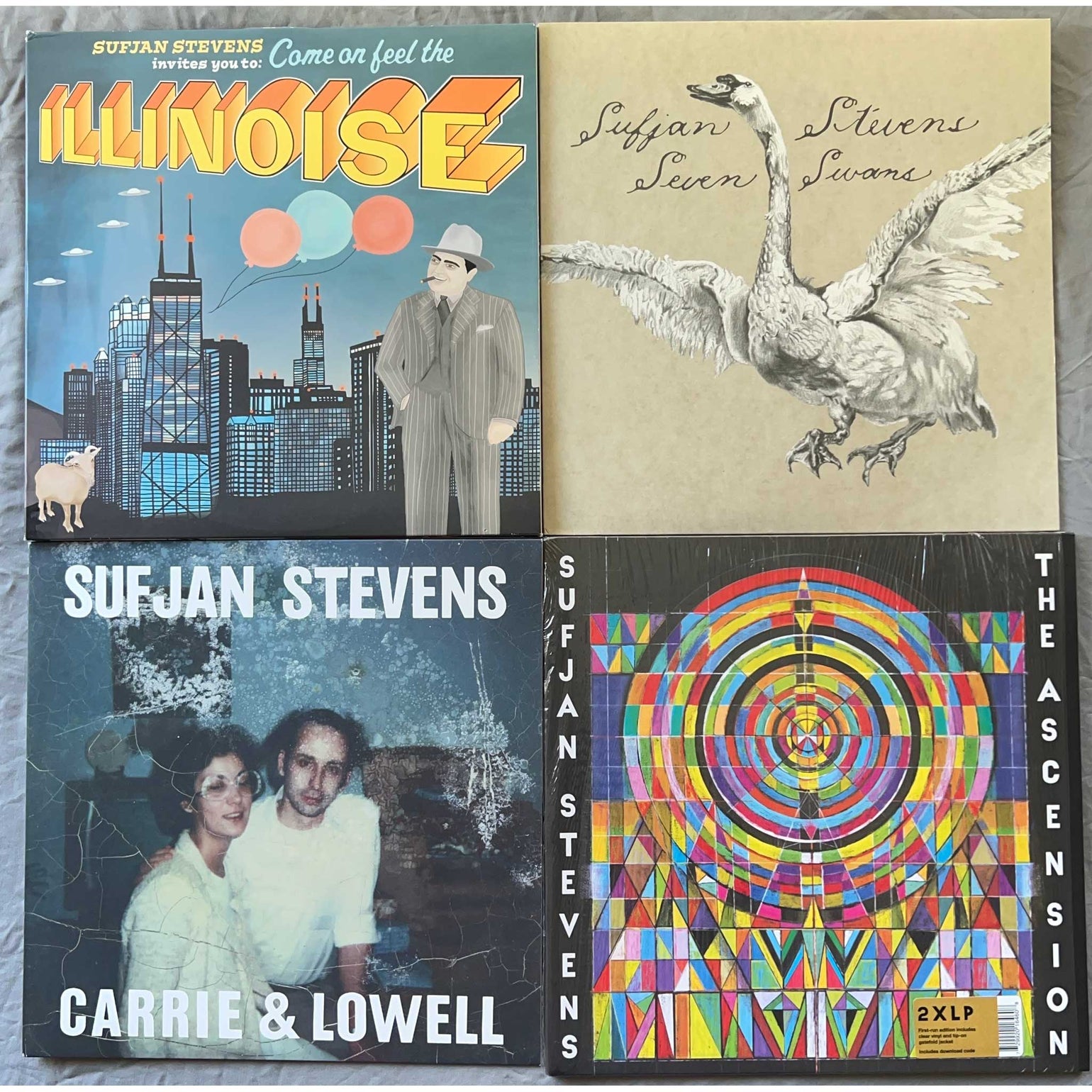 Sufjan Stevens, Collection of 4 Album Records